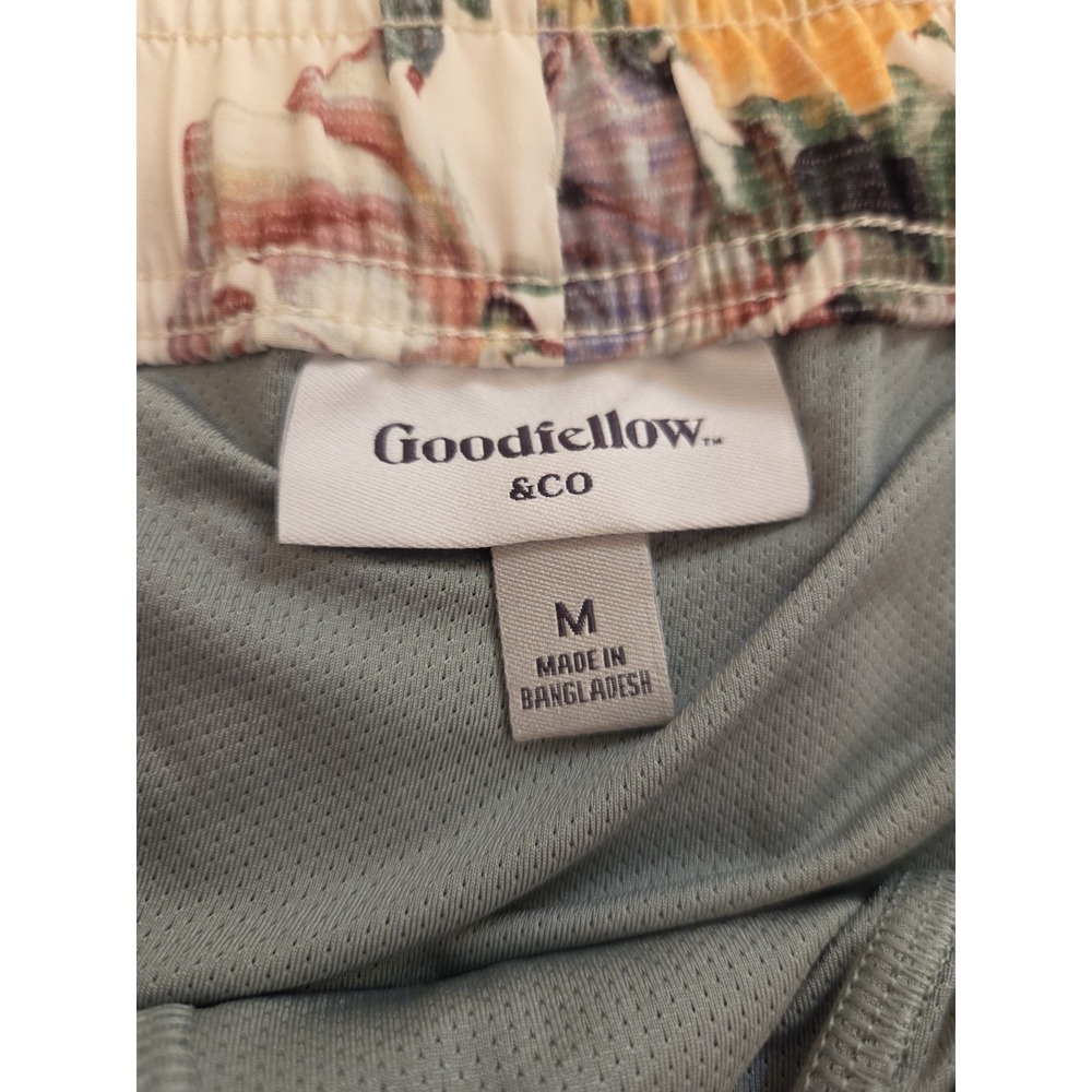 Goodfellow & Co Men's Floral 5" Swim Trunks With Liner Size M NEW! $30 - Picture 4 of 9
